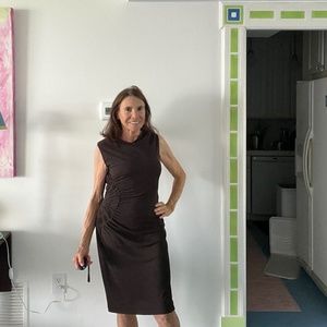 Italian  Brown Dress size 8